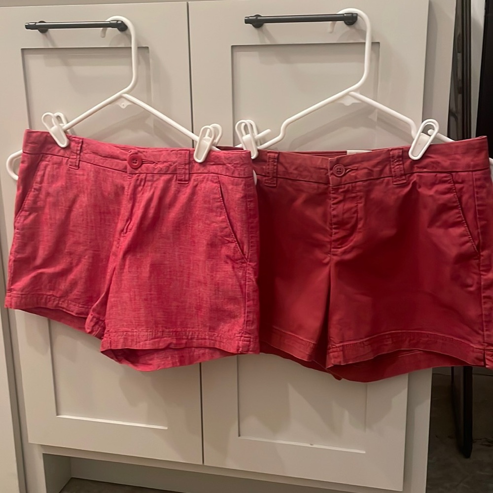 Women’s Red Shorts! (2 pair) Size 2